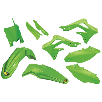 Cycra Body Kit - Powerflow - Fluorescent Green - KXF450 [MPN: 1CYC-9308-72]_83337