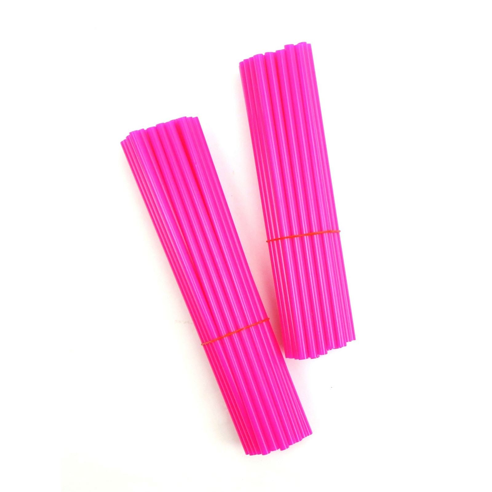 2FastMoto 76pcs Wheel Spoke Skin Cover Wrap Kit for Motocross Dirt Bike - Pink 10-570P_1770858