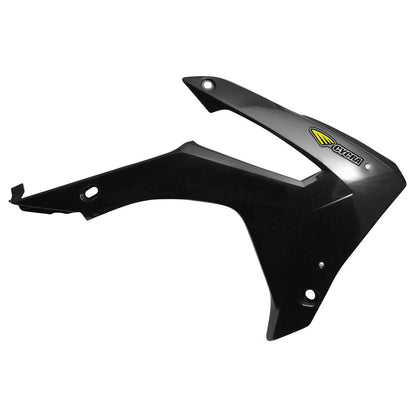 Cycra PowerFlow Intake Radiator Shrouds for Honda Black [MPN: 1CYC-1887-12]_83361