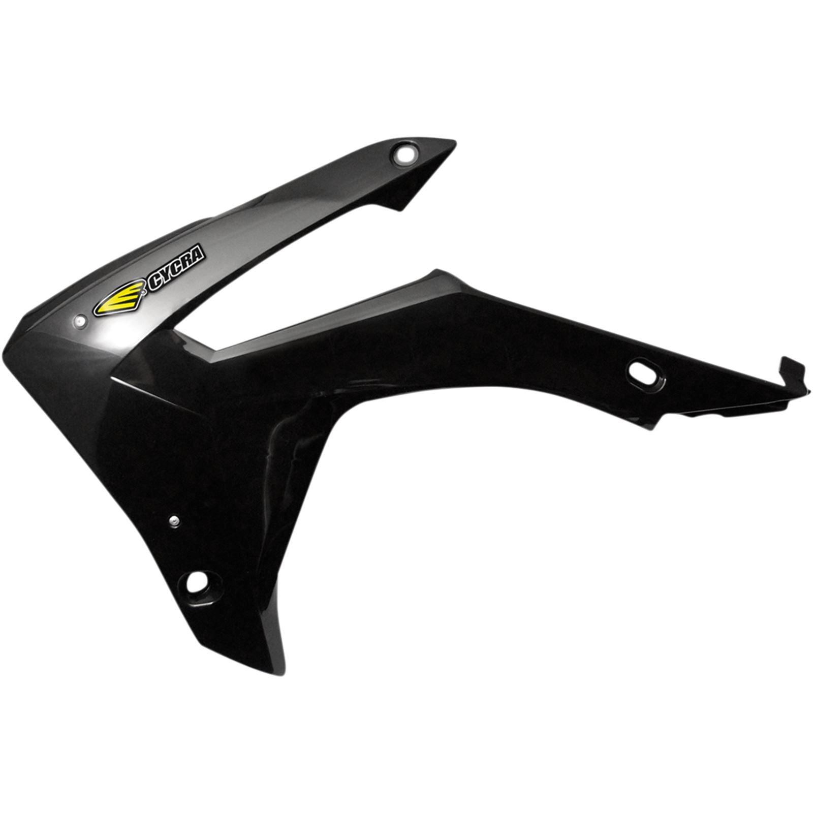 Cycra PowerFlow Intake Radiator Shrouds for Honda Black [MPN: 1CYC-1887-12]_369612