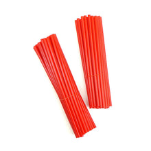 2FastMoto 76pcs Wheel Spoke Skin Cover Wrap Kit for Motocross Dirt Bike - Red 10-670R_1770859
