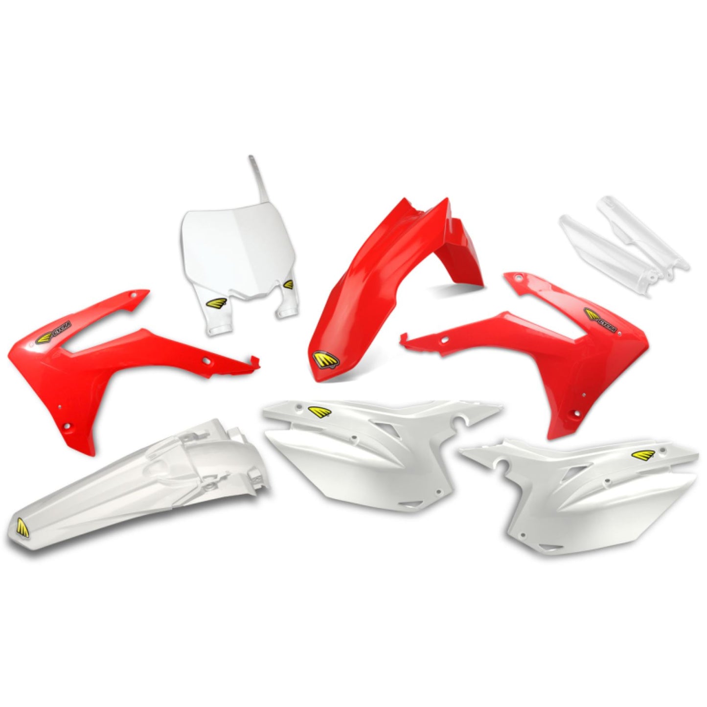 Cycra Body Kit - Powerflow - Red/White [MPN: 1CYC-9311-02]_1453210
