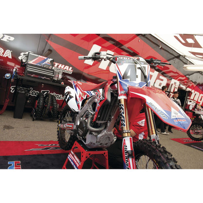 Cycra Factory Edition Stadium Number Plates for Honda Red [MPN: 1CYC-1210-32]_83406