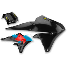 Cycra PowerFlow Shrouds - with Air Box Cover - YFZ - Black [MPN: 1CYC-1778-12]_369632