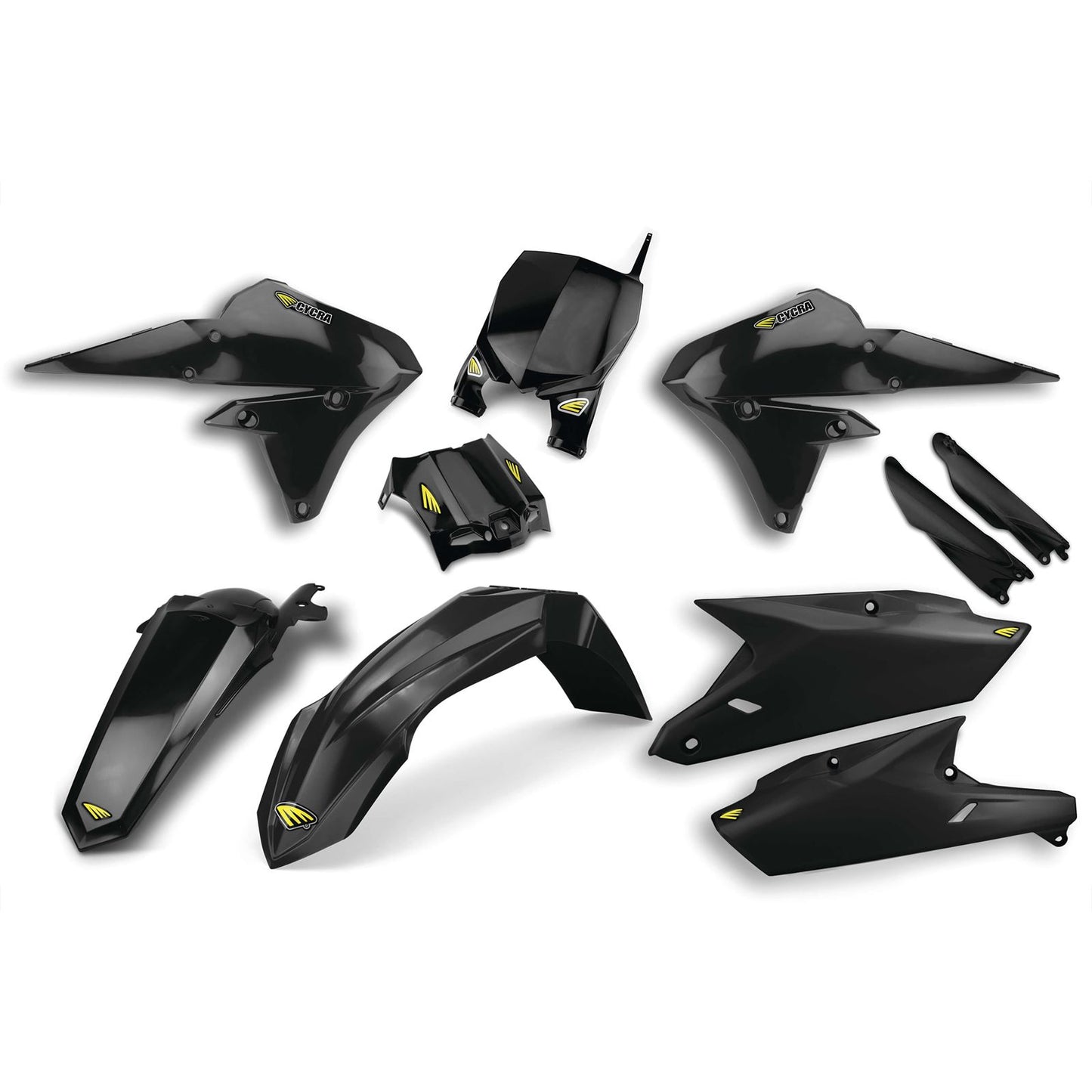 Cycra Body Kit - Powerflow - Black [MPN: 1CYC-9312-12]_83449