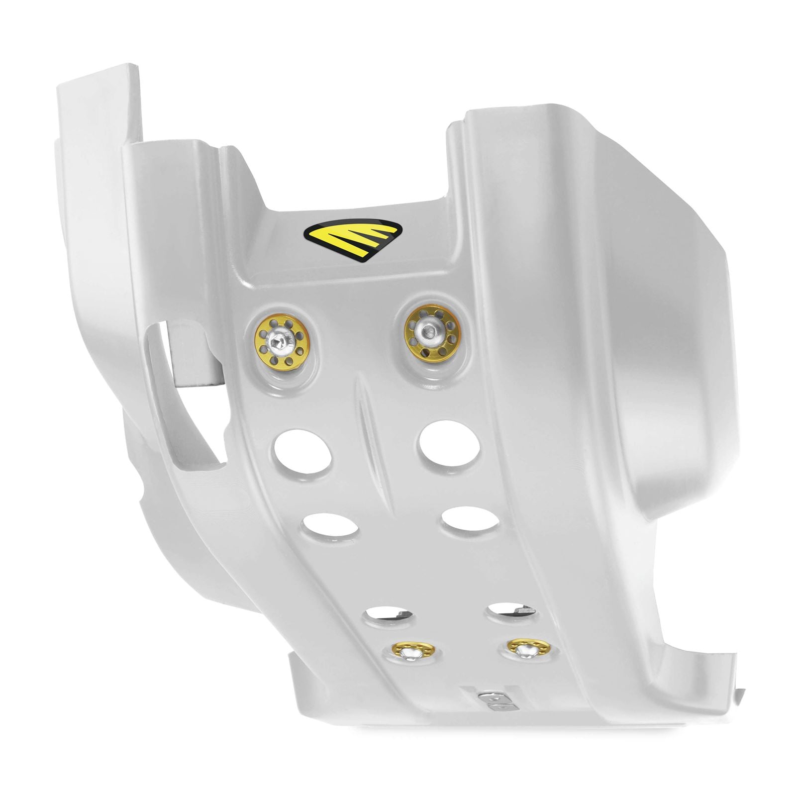 Cycra Full Combat Skid Plate for Husqvarna - White [MPN: 1CYC-6217-42]_83488