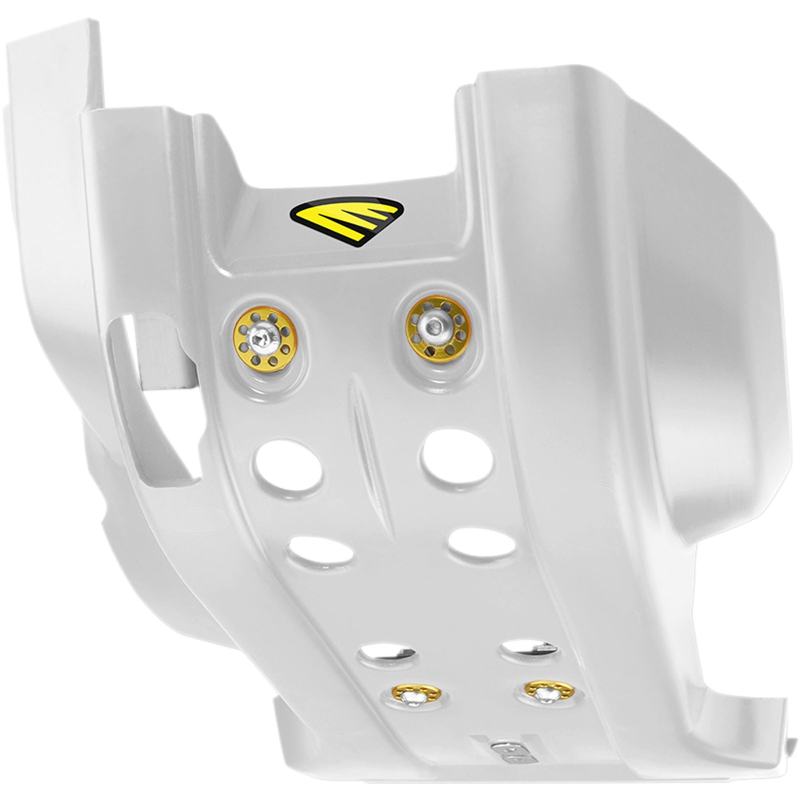Cycra Full Combat Skid Plate for Husqvarna - White [MPN: 1CYC-6217-42]_369523