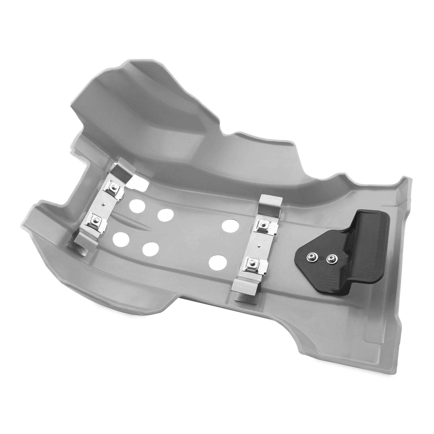 Cycra Full Combat Skid Plate for Husqvarna - Grey [MPN: 1CYC-6217-80]_83491