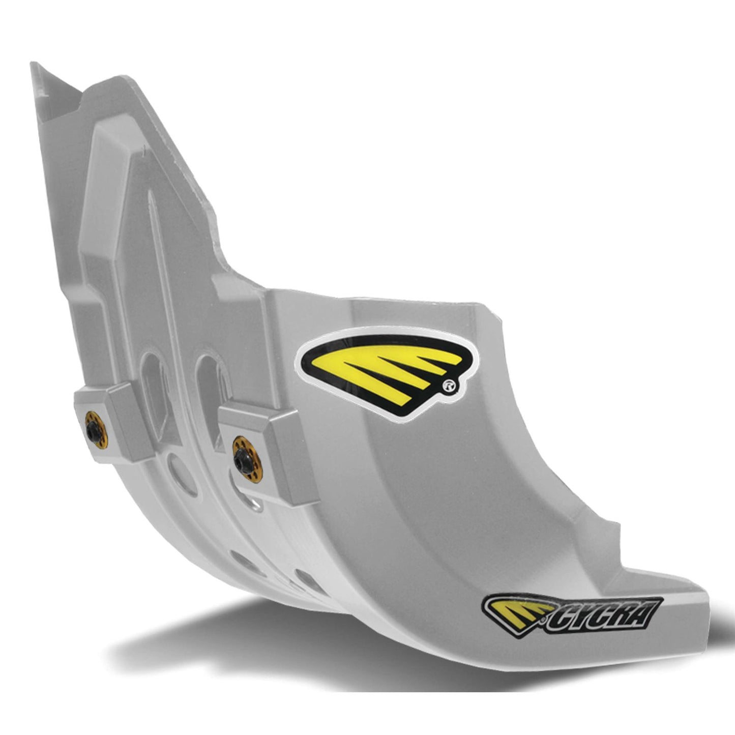 Cycra Skid Plate - Grey - for Yamaha [MPN: 1CYC-6224-80]_83515