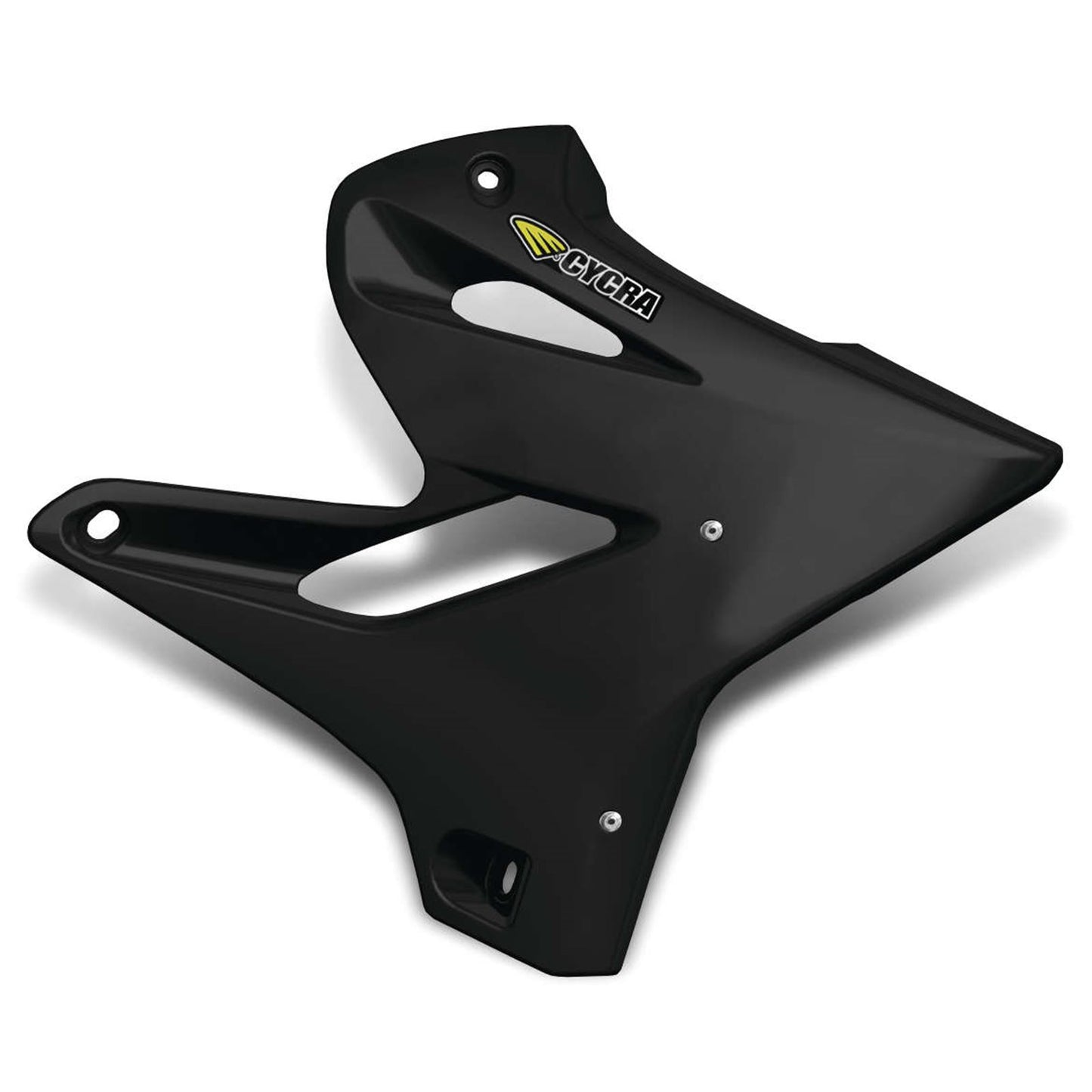Cycra PowerFlow Shrouds - YZ125/250 - Black [MPN: 1CYC-1783-12]_83532