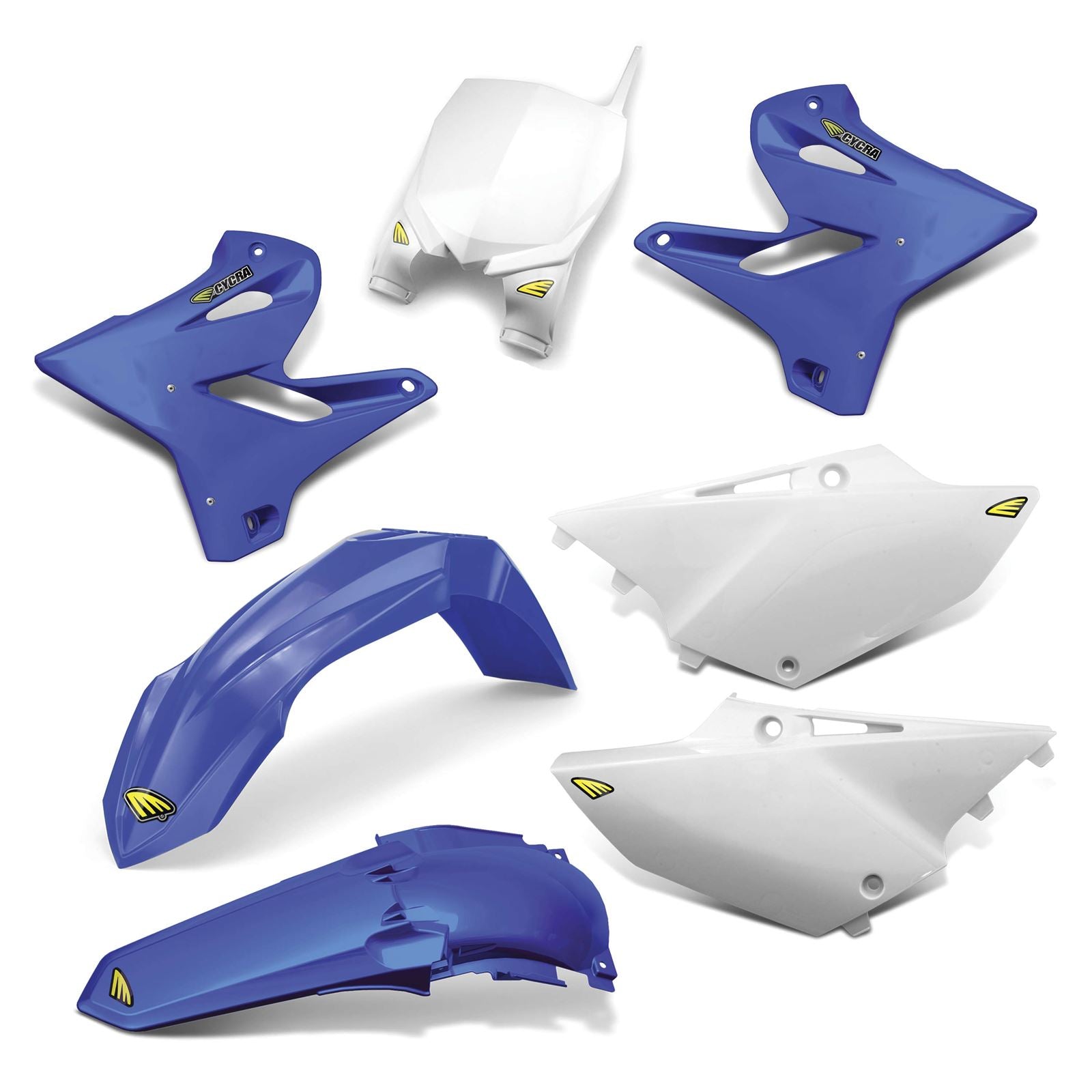 Cycra Body Kit - Powerflow - Blue/White [MPN: 1CYC-9316-02]_83558