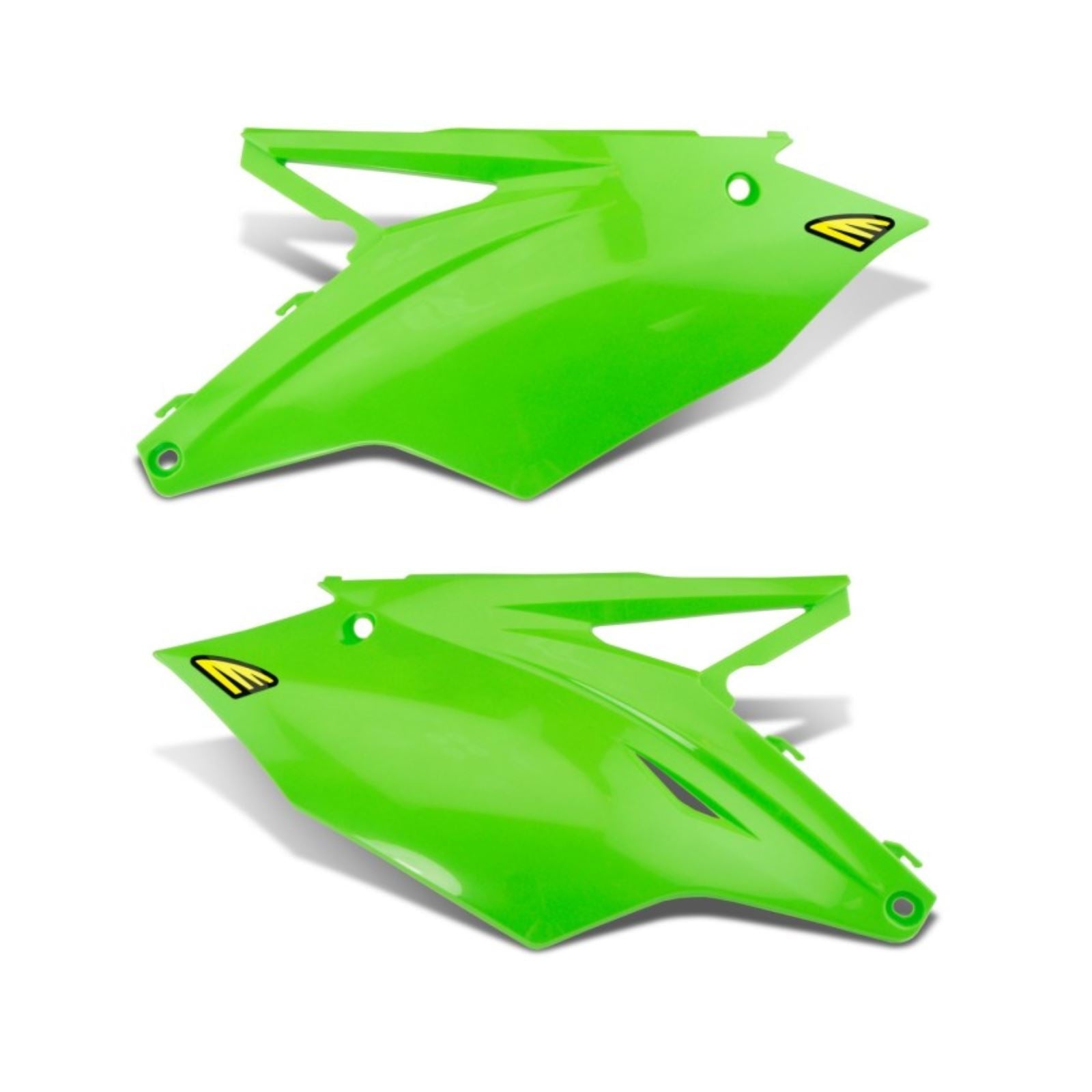 Cycra Side Panels - Green Fits Kawasaki [MPN: 1CYC-2667-72]_1453751