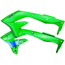 Cycra PowerFlow Shrouds - KXF450 - Fluorescent Green [MPN: 1CYC-1867-72F]_369660