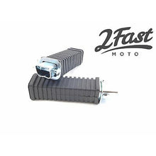 2FastMoto Square Footrest Passenger Rear Step for Honda CL90 CT90 S90 [MPN: 11-7301]_653078