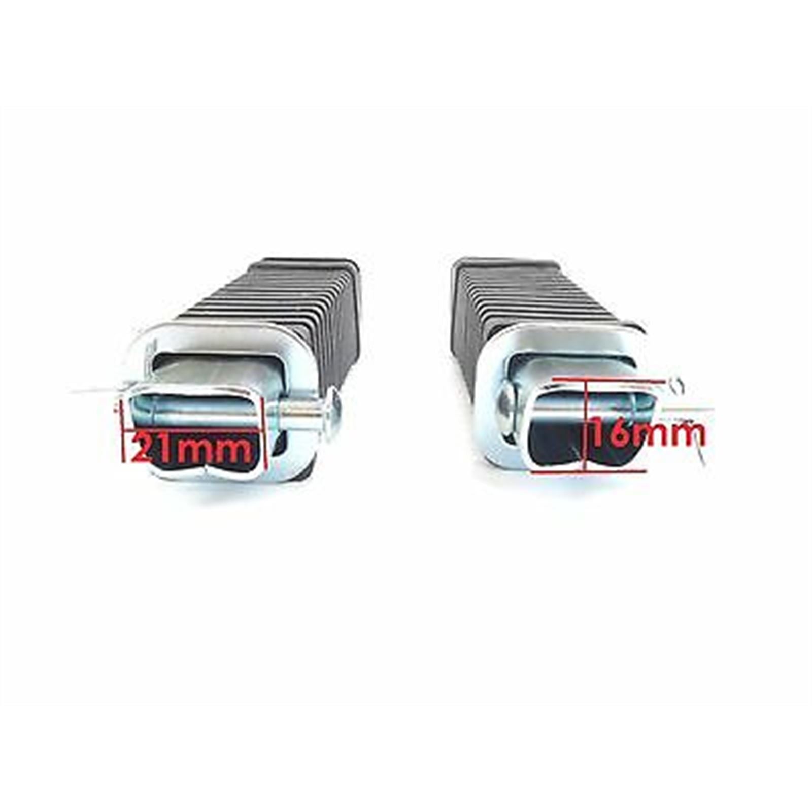 2FastMoto Square Footrest Passenger Rear Step for Honda CL90 CT90 S90 [MPN: 11-7301]_653079