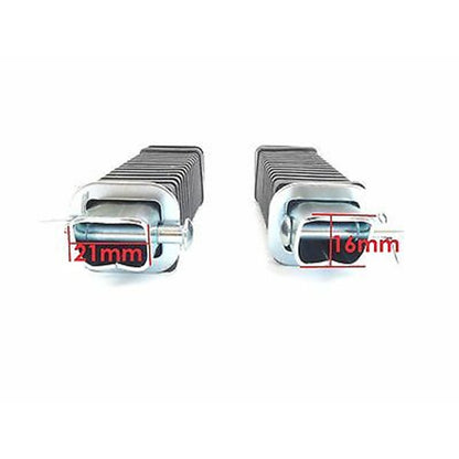 2FastMoto Square Footrest Passenger Rear Step for Honda CL90 CT90 S90 [MPN: 11-7301]_653079