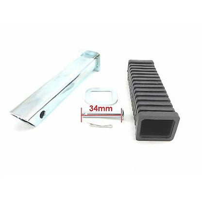2FastMoto Square Footrest Passenger Rear Step for Honda CL90 CT90 S90 [MPN: 11-7301]_653069