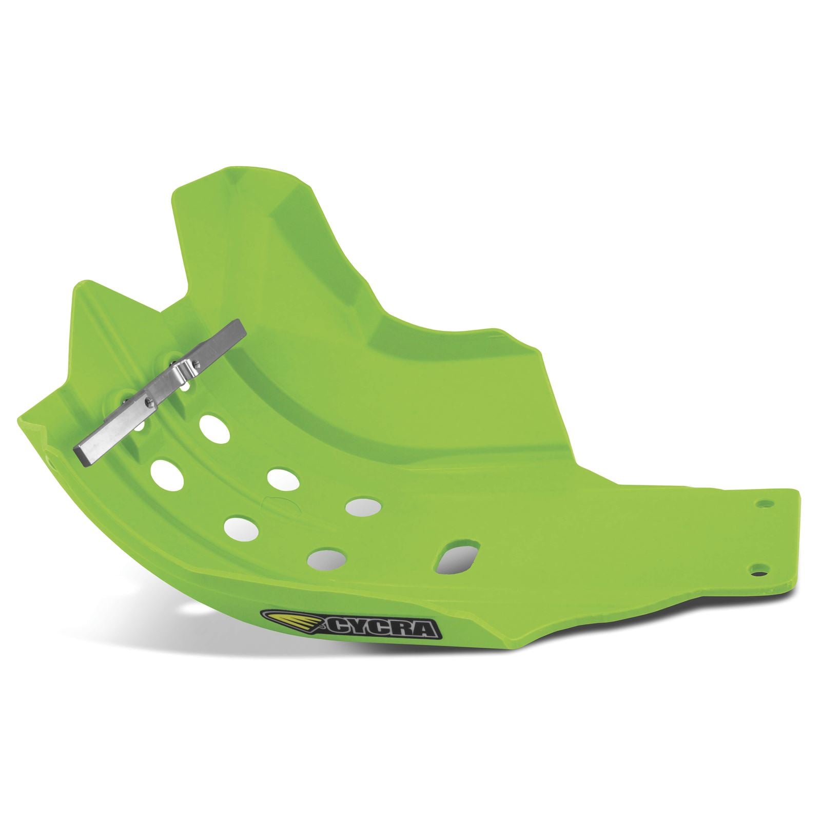 Cycra Skid Plate - Green Fits Kawasaki [MPN: 1CYC-6227-72]_83599