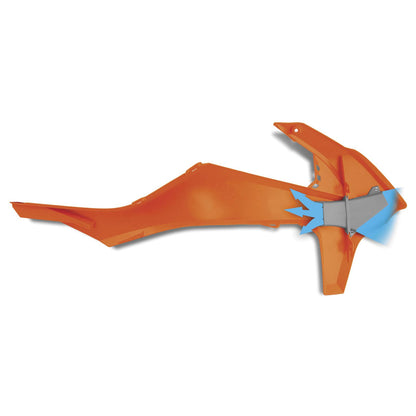 Cycra PowerFlow Shrouds for KTM - Orange [MPN: 1CYC-1901-22]_83615