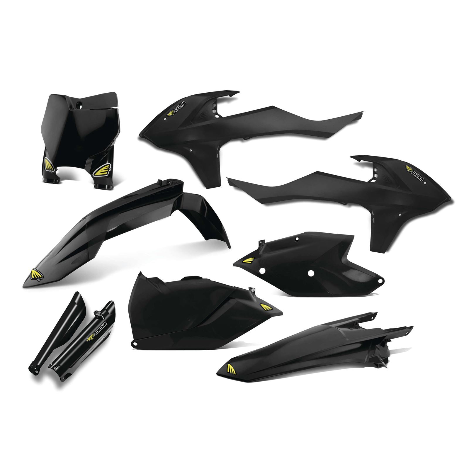 Cycra Body Kit - Powerflow - Black [MPN: 1CYC-9317-12]_83638