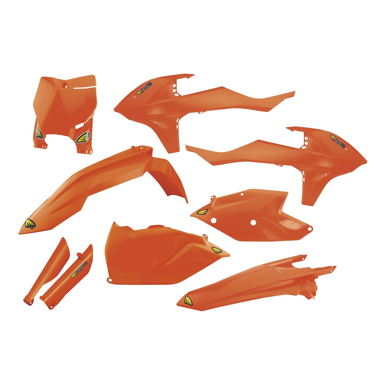 Cycra Body Kit - Powerflow - Orange [MPN: 1CYC-9317-22]_83639