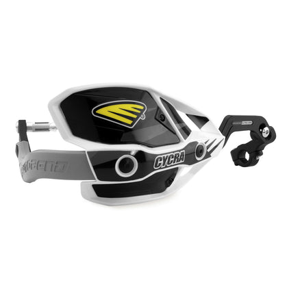 Cycra White/Black Ultra Handguards [MPN: 1CYC-7407-12X]_83646