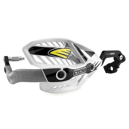 Cycra White/Black Ultra Handguards [MPN: 1CYC-7407-12X]_83647