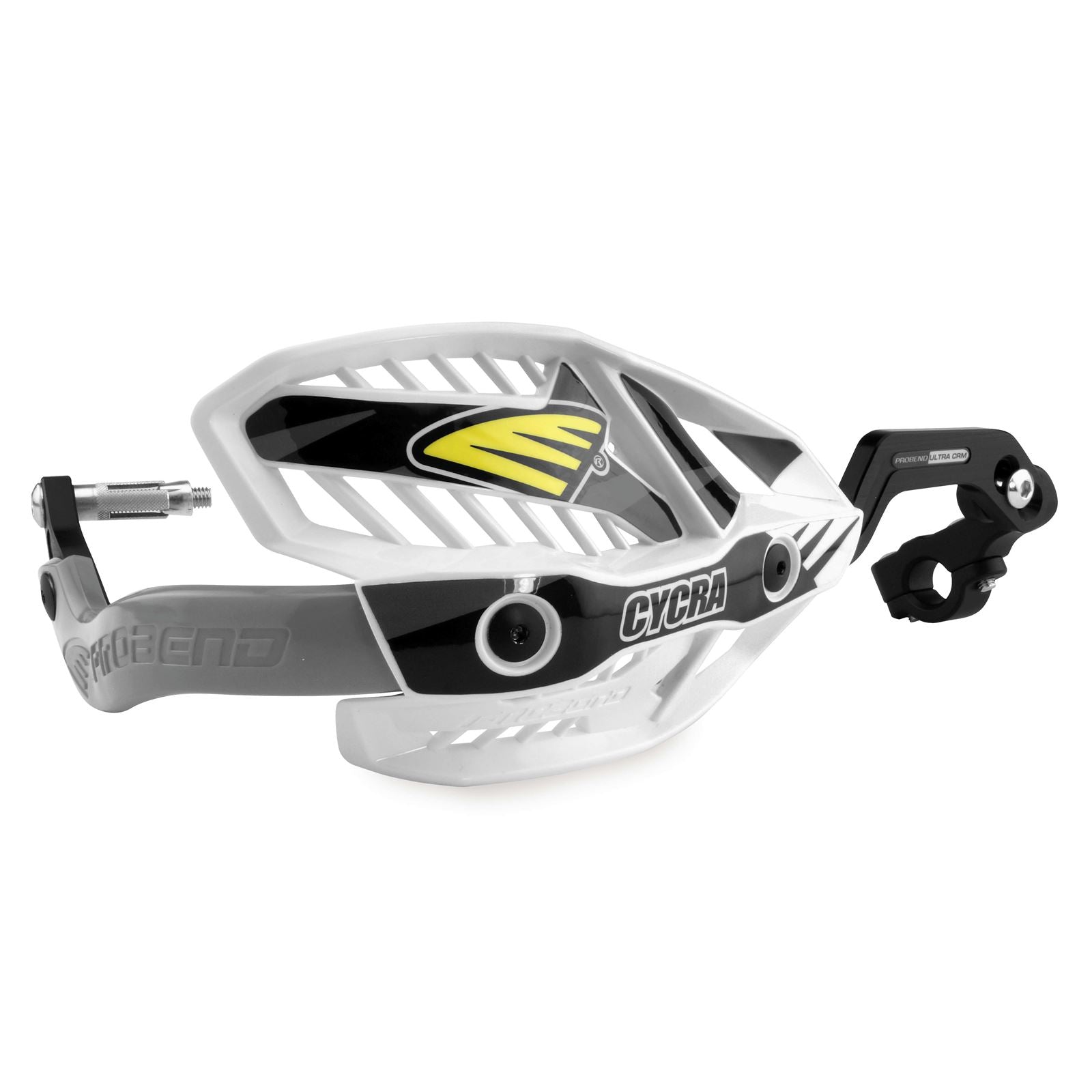 Cycra White/White Ultra Handguards [MPN: 1CYC-7407-42X]_83653