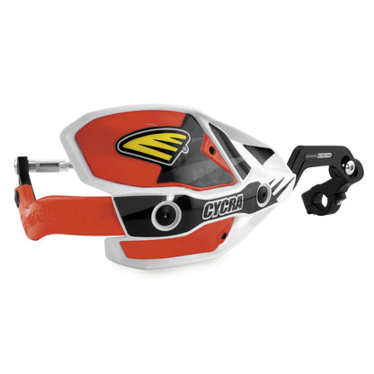 Cycra White/Red Ultra Handguards [MPN: 1CYC-7407-32X]_83655