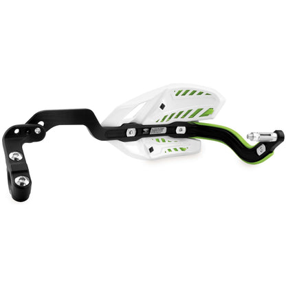 Cycra White/Green Ultra Handguards [MPN: 1CYC-7407-72X]_83663