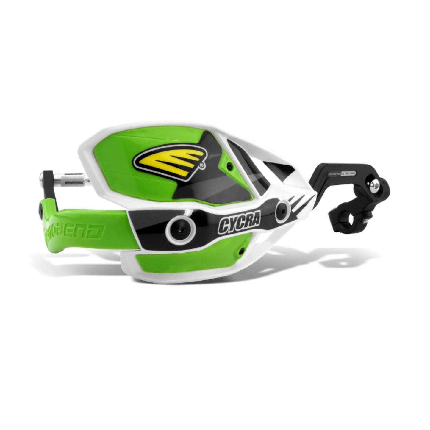 Cycra White/Green Ultra Handguards [MPN: 1CYC-7407-72X]_1453713