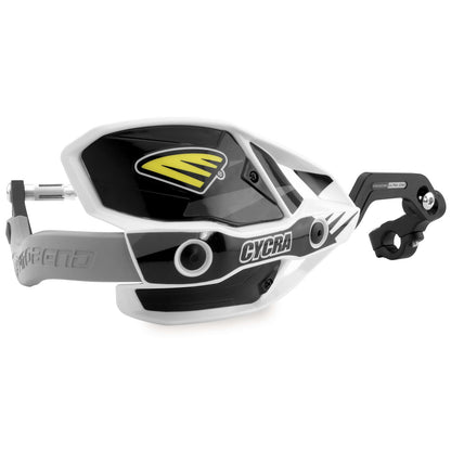 Cycra White/Black Ultra Oversized Handguards [MPN: 1CYC-7408-12X]_83670