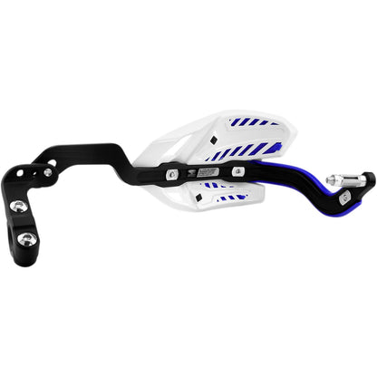 Cycra White/Blue Ultra Oversized Handguards [MPN: 1CYC-7408-62X]_369857