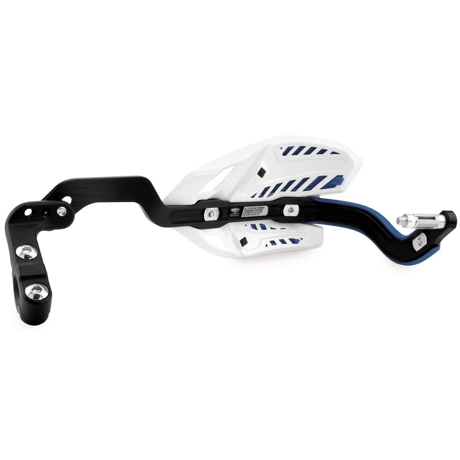 Cycra Handguards White Shields - Husky Guards Blue 1-1/8" [MPN: 1CYC-7408-89X]_83690
