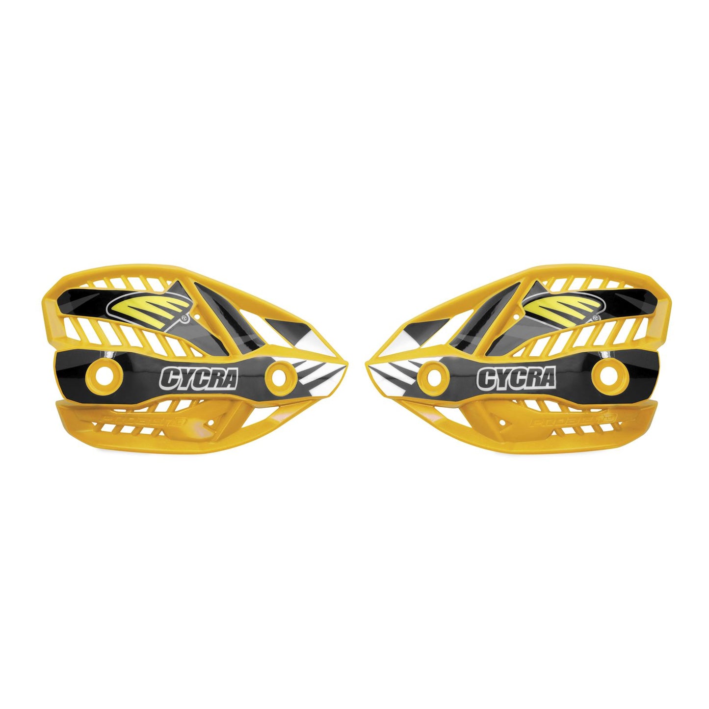 Cycra Replacement No Cover Handshields for Husqvarna Yellow  [MPN: 1CYC-1019-56]_83697