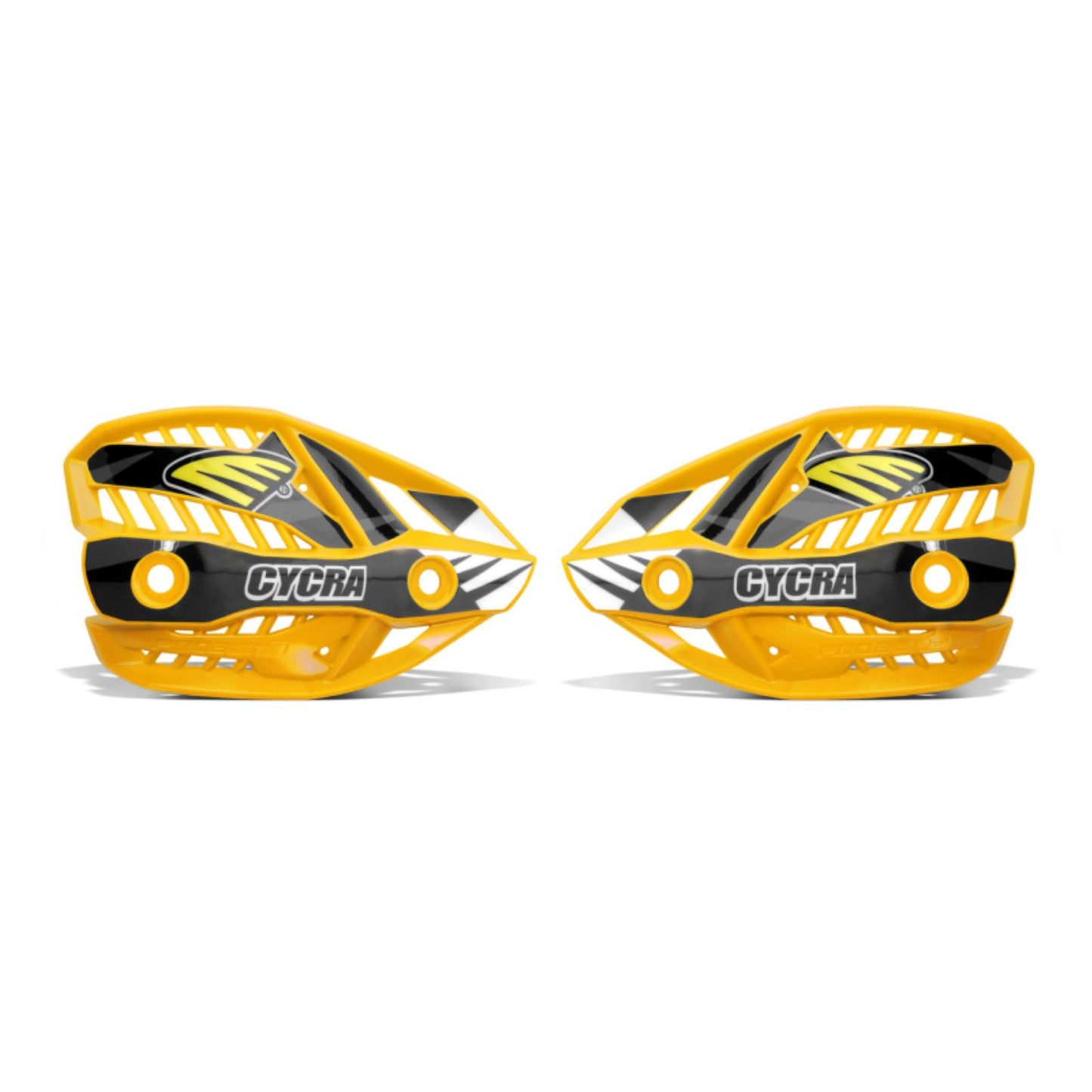 Cycra Replacement No Cover Handshields for Husqvarna Yellow  [MPN: 1CYC-1019-56]_1453429