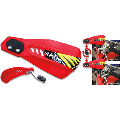 Cycra Red Stealth Handguards [MPN: 1CYC-0015-32X]_369724