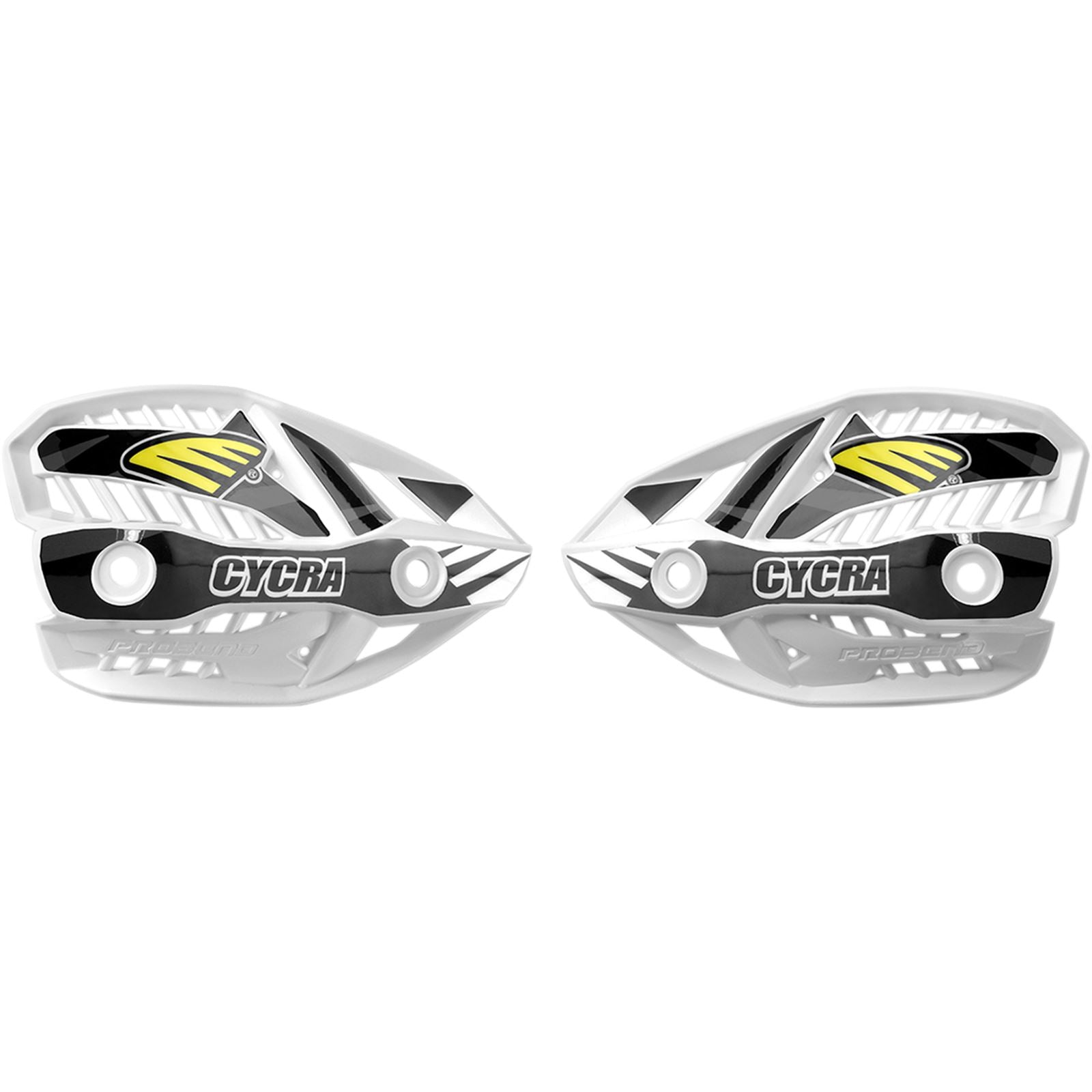 Cycra White Replacement No Cover Handshields [MPN: 1CYC-1019-42]_369864