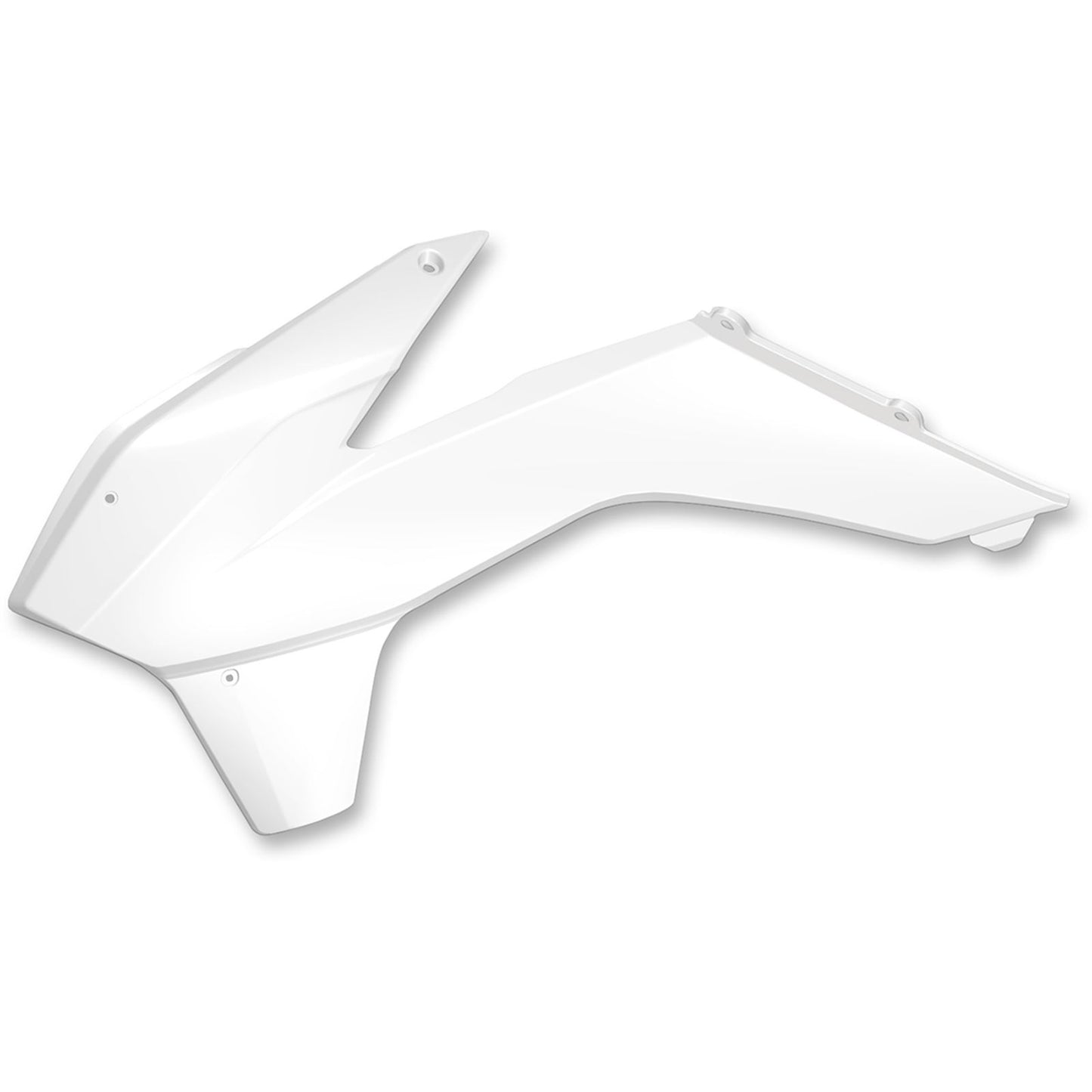 Cycra PowerFlow Shrouds for KTM - White [MPN: 1CYC-1899-42]_369617