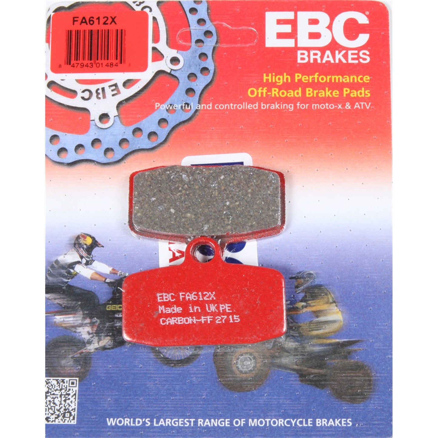 EBC Brakes Brake Pads FA612X_83915