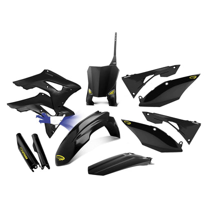 Cycra Body Kit - Powerflow - Black - CRF450 [MPN: 1CYC-9320-12]_83997