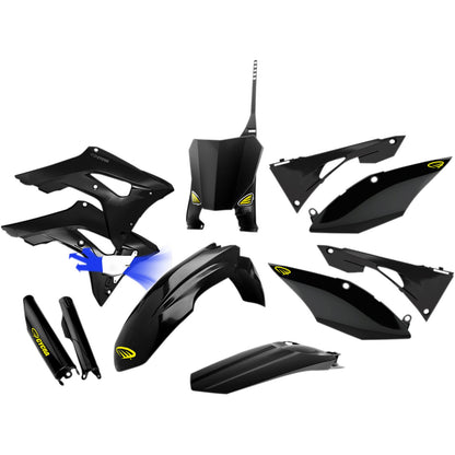 Cycra Body Kit - Powerflow - Black - CRF450 [MPN: 1CYC-9320-12]_370080