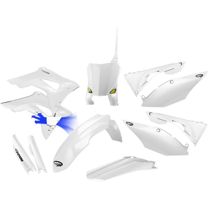 Cycra Body Kit - Powerflow - White - CRF450 [MPN: 1CYC-9320-42]_370081
