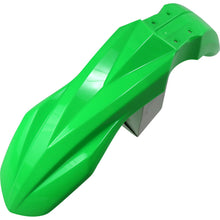 UFO Plastics Front Fender - Fluorescent Green - KXF - '18 [MPN: KA04748-AFLU]_1040886