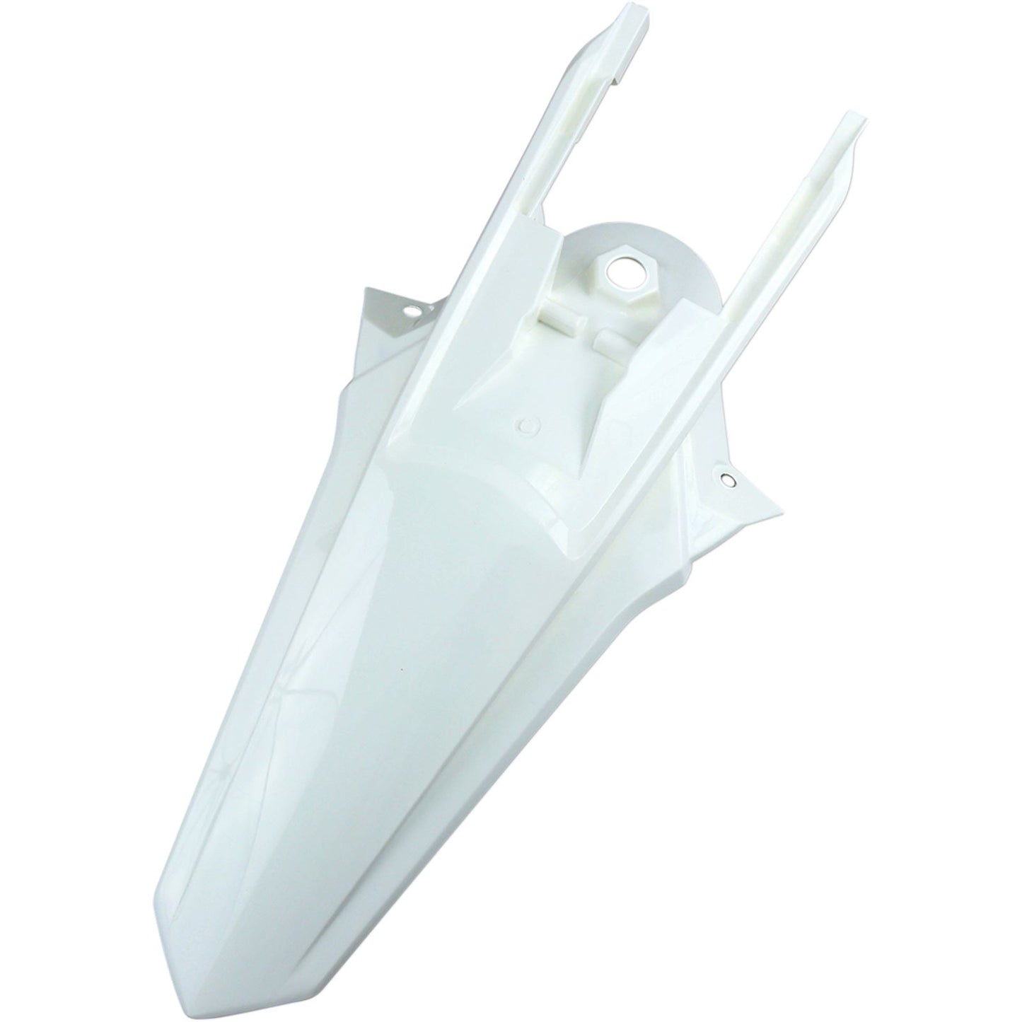 UFO Plastics MX Rear Fender for '98-'19 for KTM White - '18-'20 SX85 [MPN: KT04084-047]_488005
