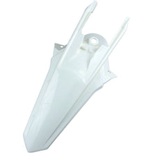 UFO Plastics MX Rear Fender for '98-'19 for KTM White - '18-'20 SX85 [MPN: KT04084-047]_488005