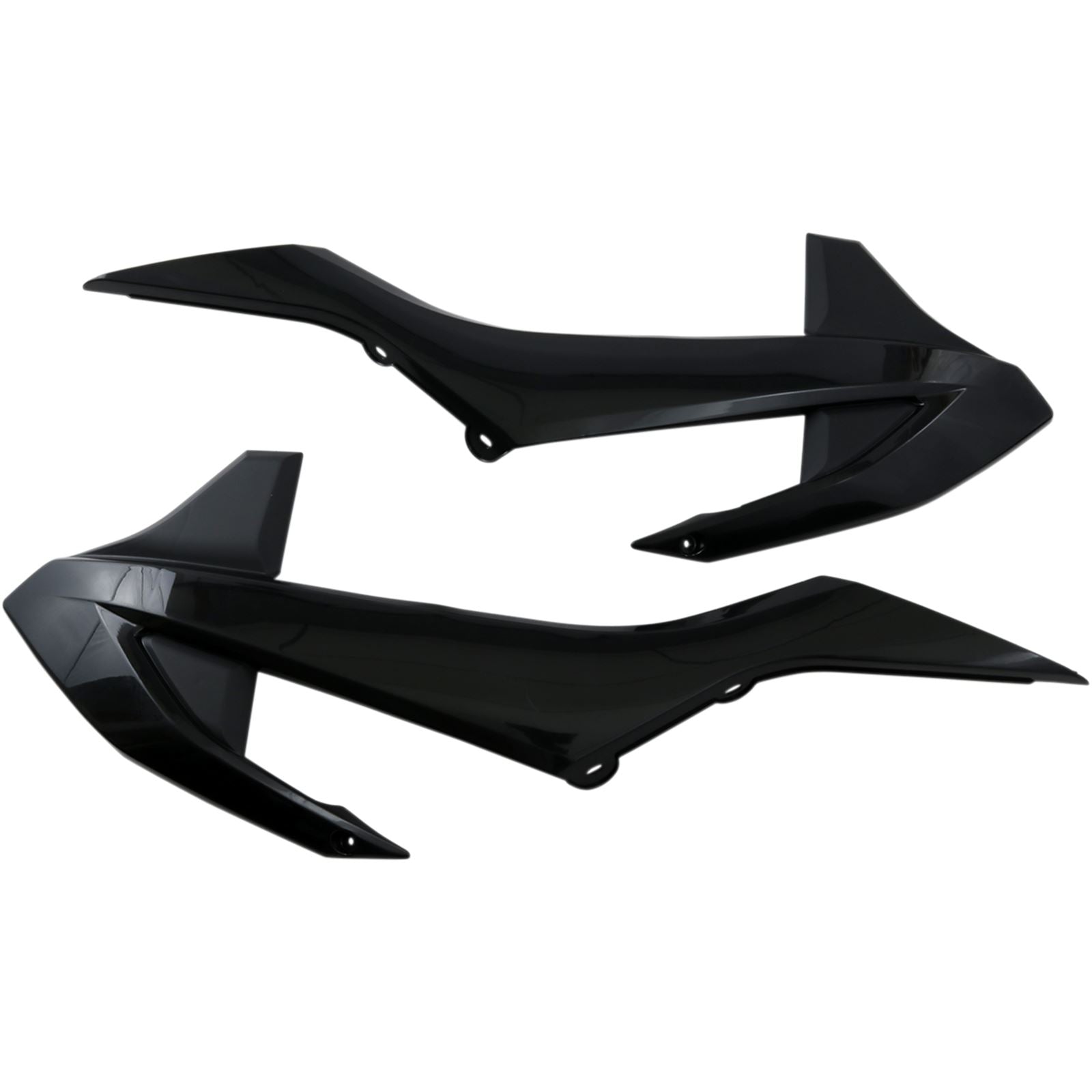 UFO Plastics Radiator Shrouds - 85 SX - Black [MPN: KT04085-001]_486749