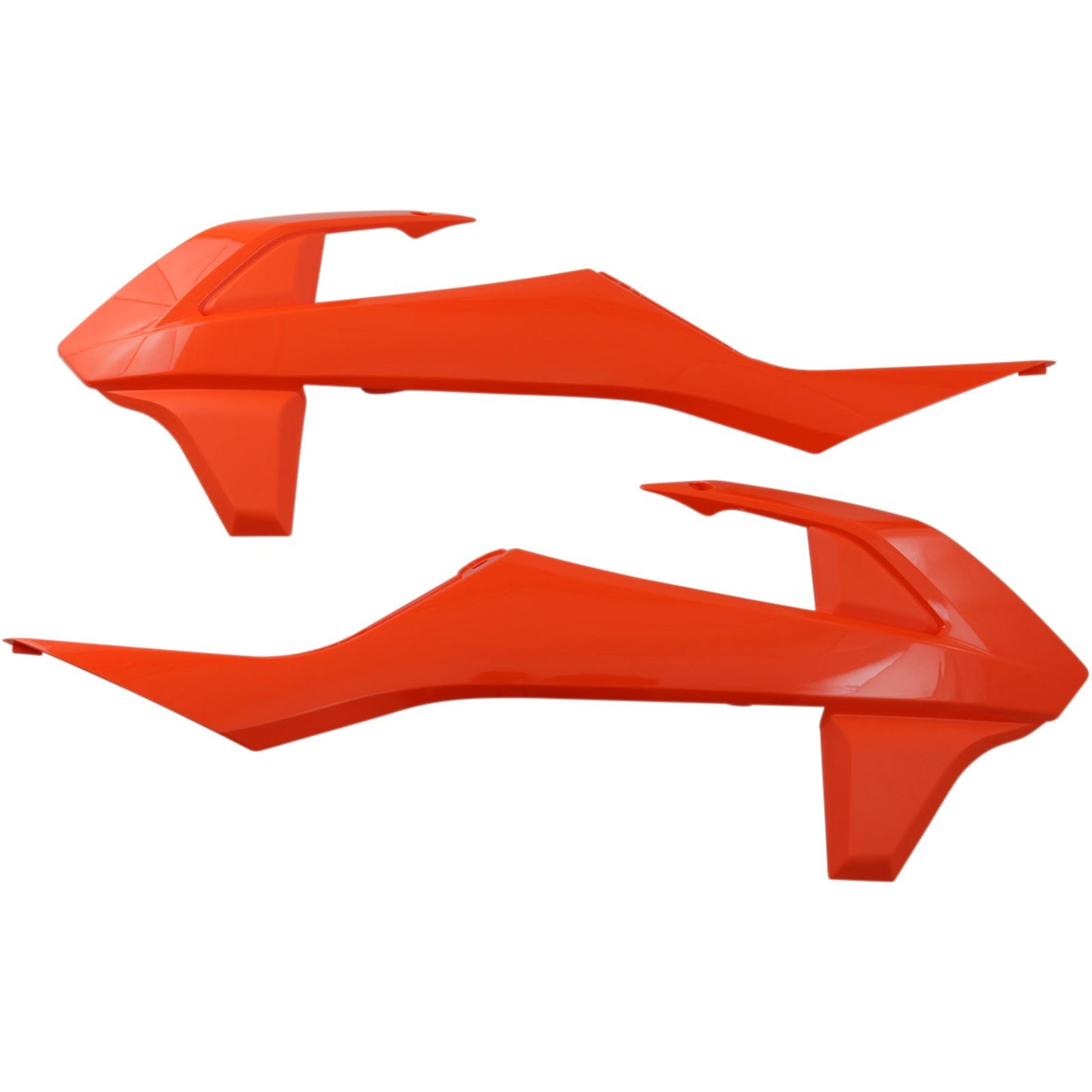 UFO Plastics Radiator Shrouds - 85 SX - Orange [MPN: KT04085-127]_486751