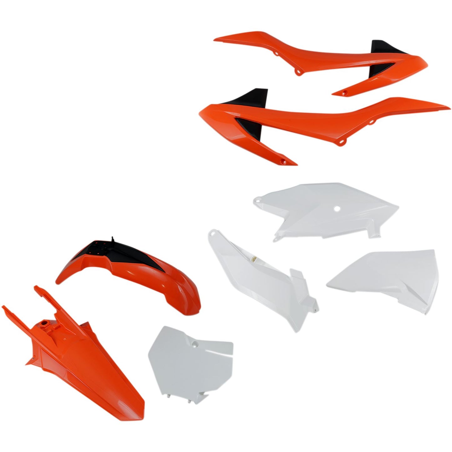 UFO Plastics Body Kit - Orange/White/Black -  KTM85 [MPN: KTKIT519-999]_488012