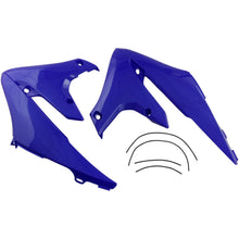 UFO Plastics Radiator Shrouds - YZF 450 - Blue [MPN: YA04858-089]_486774